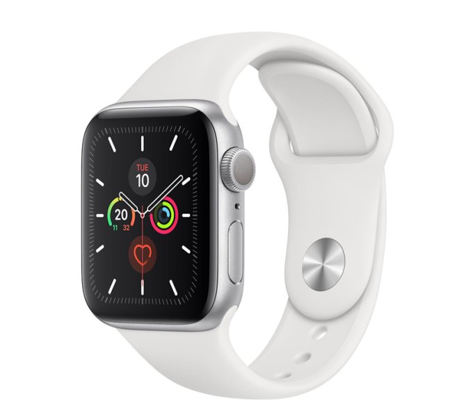Apple Watch Series 5 GPS 44mm White