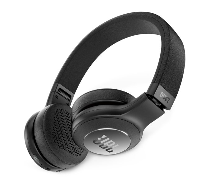JBL Duet BT Wireless On-Ear Headphones Black