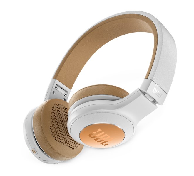 JBL Duet BT Wireless On-Ear Headphones Silver